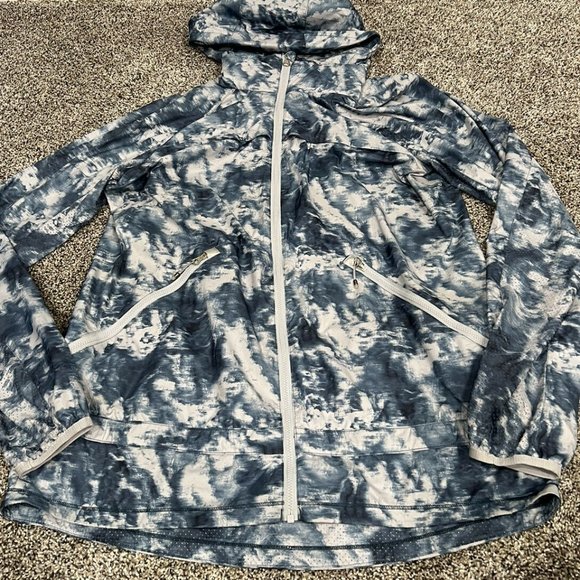 Lululemon Women's Miss Misty Jacket II Sea Side Silver Fox Alberta Lake Size 8 - Picture 4 of 6